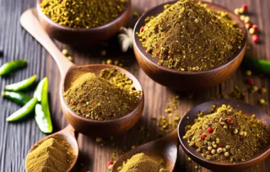 Raghavan's Garam Masala - A Traditional Indian Spice Blend for Authentic Flavors