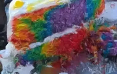 Rainbow Layer Cake