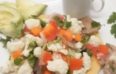 Raw Vegetable Ceviche