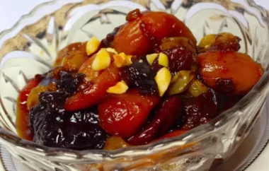 Really Truly Gorgeous Dried Fruit Salad Recipe