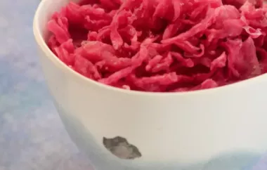 Red Cabbage Stir Fry