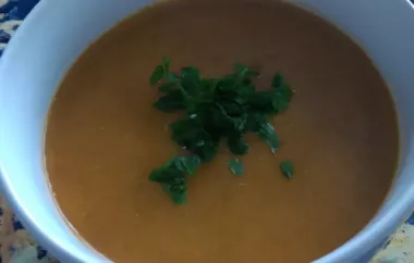 Red Lentil and Bulgar Soup