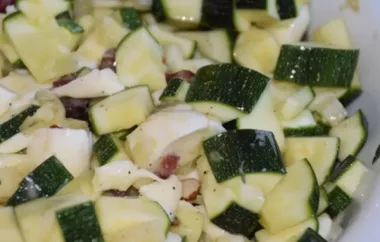 Refreshing American Zucchini Pasta Salad Recipe