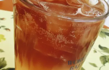 Refreshing and Cool Hilton Head Iced Tea Recipe