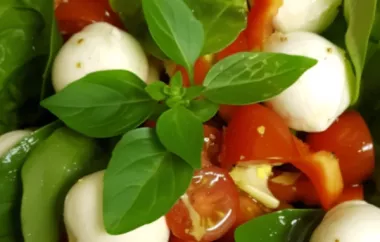 Refreshing and Delicious Bocconcini Salad Recipe