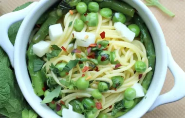 Refreshing and Delicious Cool and Light Pasta and Herbs Recipe