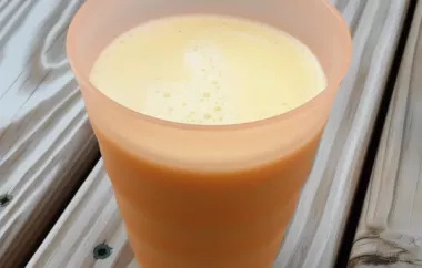 Refreshing and Delicious Daddio’s Hacked Orange Julius Recipe