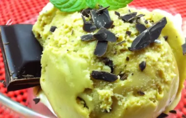 Refreshing and Delicious Mint Mojito Coffee Ice Cream Recipe