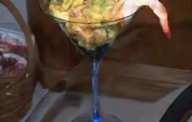 Refreshing and Delicious Shrimp and Avocado Cocktail Recipe