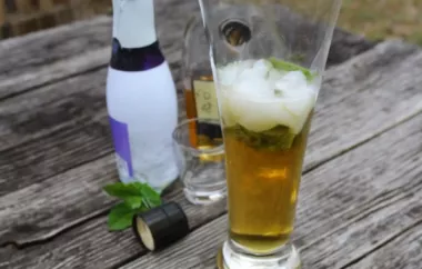 Refreshing and Effervescent Champagne Julep Recipe