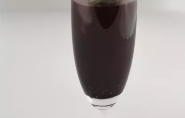Refreshing and Fruity Blackberry Sage Prosecco Cocktail
