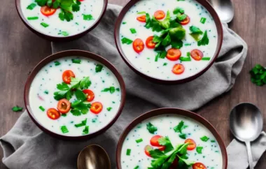 Refreshing and Healthy Cold Yogurt Soup (Abdoogh Khiar) Recipe