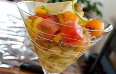 Refreshing and Healthy Melon, Mango, and Avocado Salad Recipe