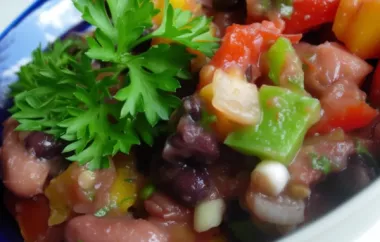 Refreshing and Healthy Summer Bean Salad