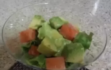Refreshing and Light Avocado and Watermelon Salad
