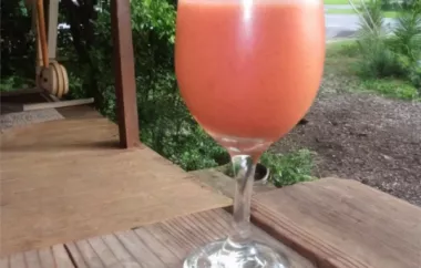 Refreshing and Nutritious Cabbage Peach and Carrot Smoothie Recipe