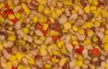 Refreshing and Nutritious Cold Black-Eyed Peas and Corn Salad