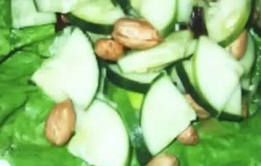 Refreshing and Nutty Cucumber Peanut Salad Recipe