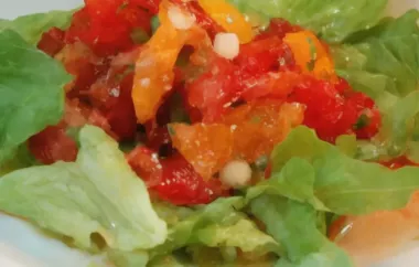 Refreshing and Simple Summer Tomato Salad Recipe