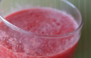 Refreshing and Sweet Strawberry Margarita Recipe