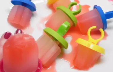 Refreshing and sweet, these homemade pink popsicle suckers are the perfect treat for a hot summer day.