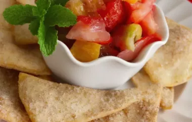 Refreshing and Tangy Simple Strawberry Salsa Recipe