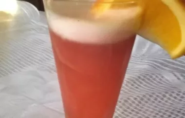 Refreshing and Tropical Paradise Island Drink