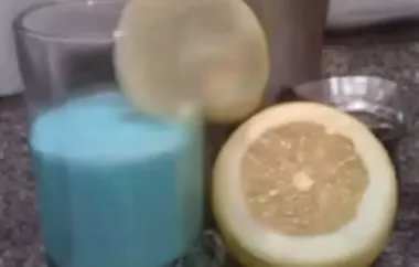 Refreshing and Vibrant Blue Angel Cocktail Recipe