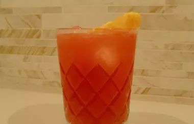 Refreshing Blood Orange Campari Spritz Recipe