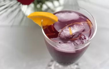 Refreshing Blueberry Ginger Fizz Drink Recipe