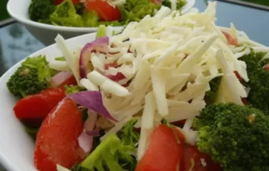 Refreshing Broccoli Salad with Tangy Margarita Dressing