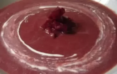 Refreshing Chilled Beet Soup Recipe to Beat the Summer Heat