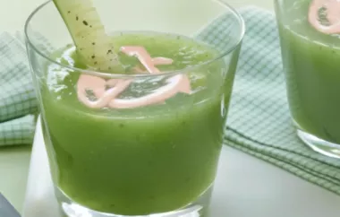 Refreshing Chilled Cucumber Soup