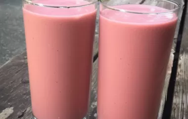 Refreshing Coconut Raspberry Smoothie Recipe