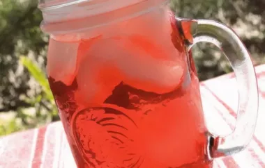 Refreshing Cranberry Juice Surprise Recipe