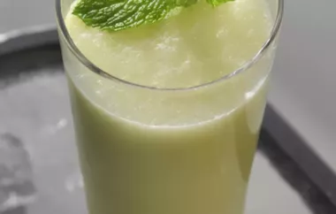 Refreshing Cucumber Cooler Recipe