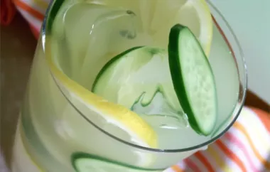 Refreshing Cucumber Punch Perfect for Summer Gatherings