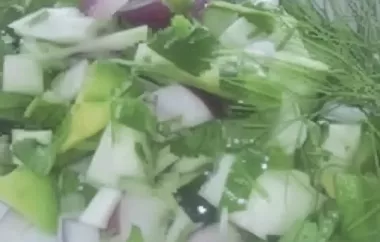 Refreshing Fennel Cucumber Salsa Recipe