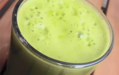 Refreshing Green Lemonade Recipe