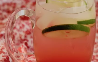 Refreshing Homemade Cherry Limeade II Recipe