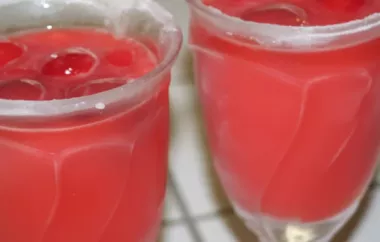 Refreshing Homemade Strawberry Lemonade