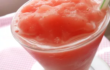 Refreshing Lemon-Berry Slushy