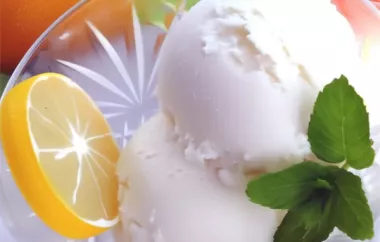 Refreshing Lemon Ice II Recipe