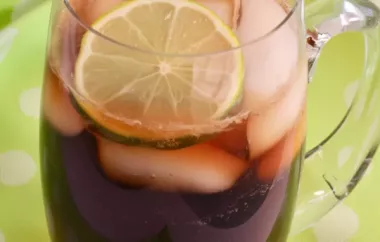 Refreshing Lime Cola Float Recipe