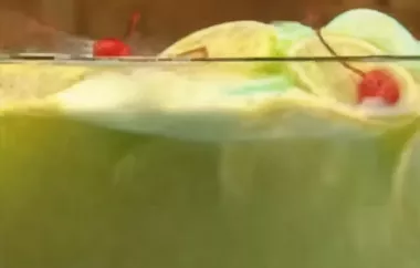 Refreshing Lime Sherbet Punch Recipe