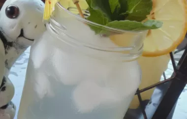 Refreshing Mason Jar Lemonade Recipe