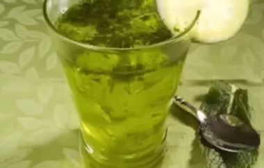 Refreshing Mint Cooler Drink