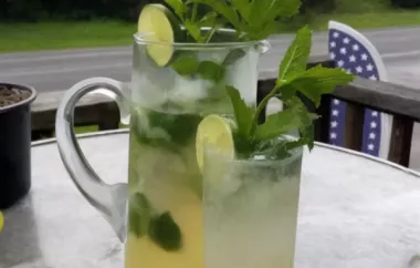 Refreshing Mojitos Recipe to Enjoy by the Pitcher