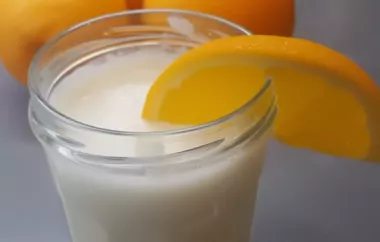 Refreshing Orange and Coconut Cream Smoothie Recipe