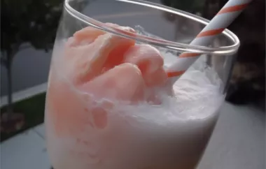 Refreshing Orange Cream Milk Punch